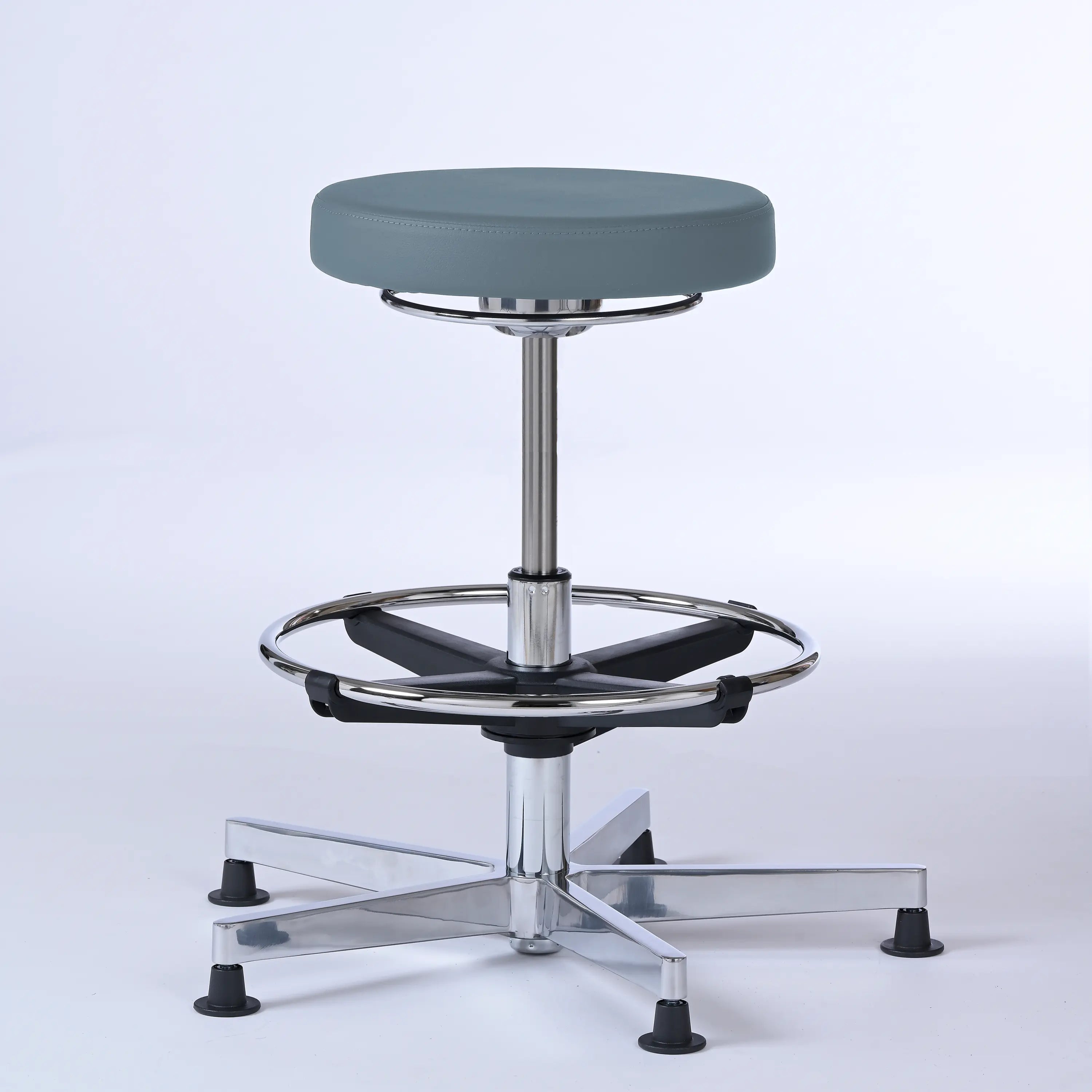 Stehhocker Lantinus – Gestell chrom mit Gleitern - - Activeform