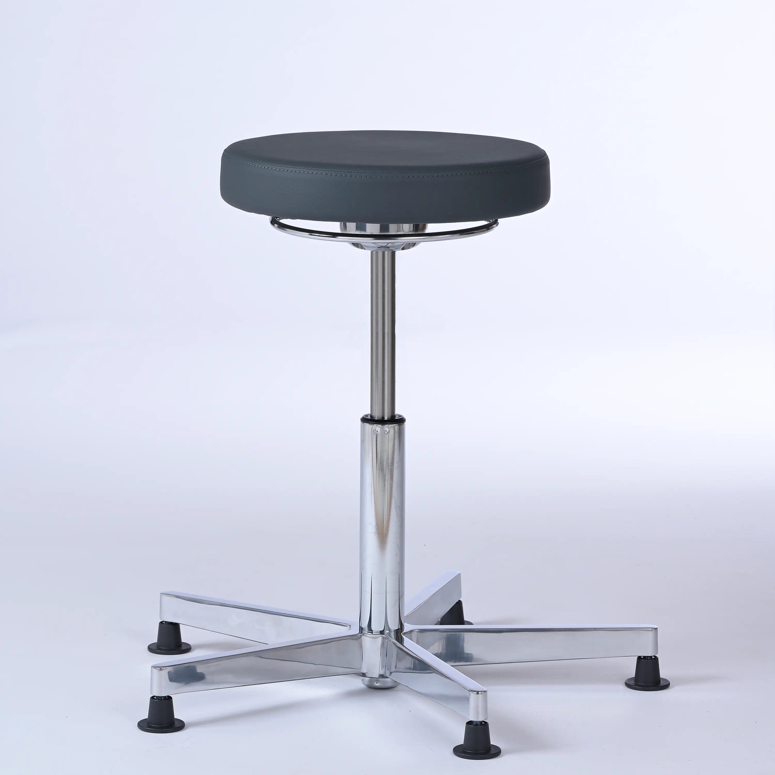 Stehhocker Lantinus – Gestell chrom mit Gleitern - - Activeform