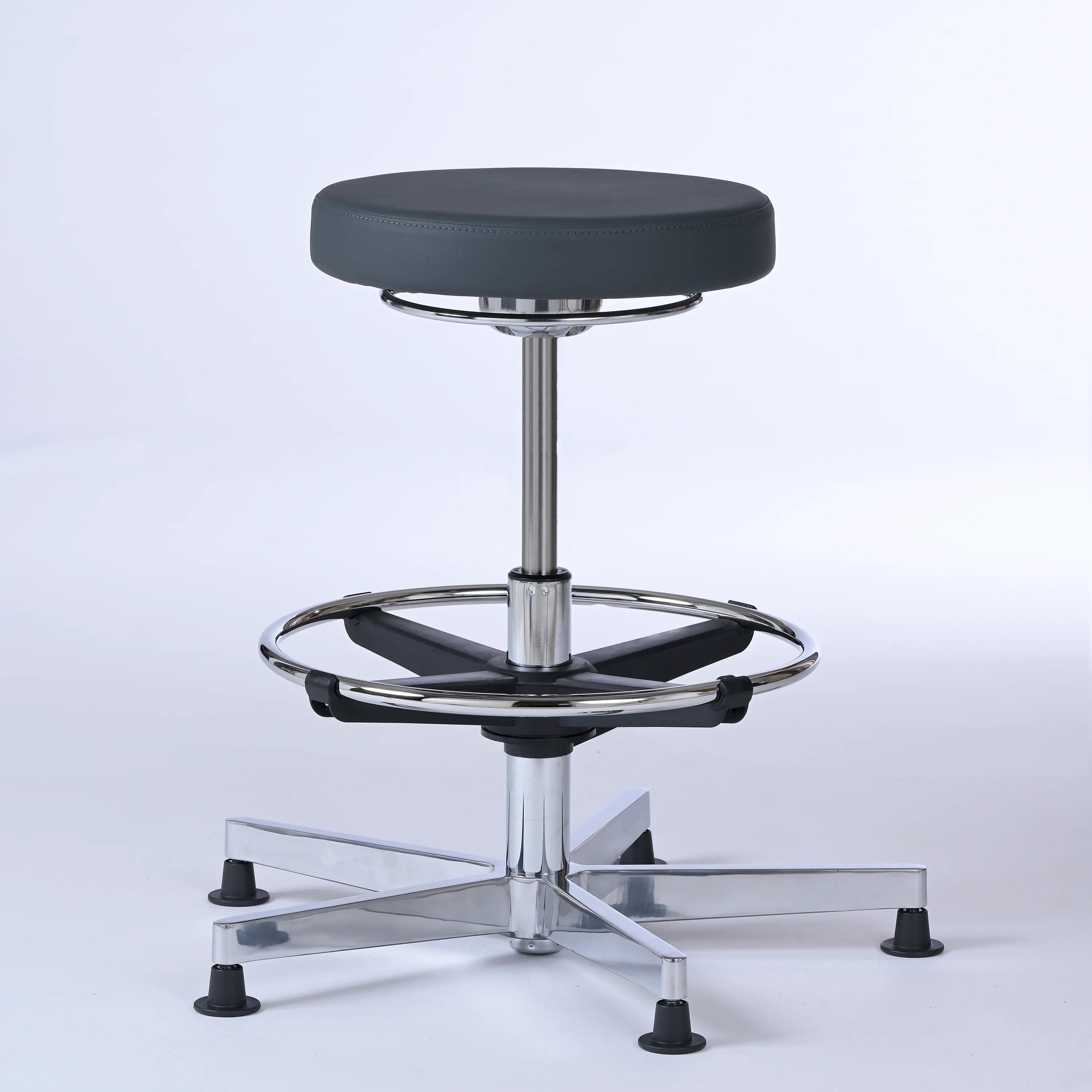 Stehhocker Lantinus – Gestell chrom mit Gleitern -  - Activeform
