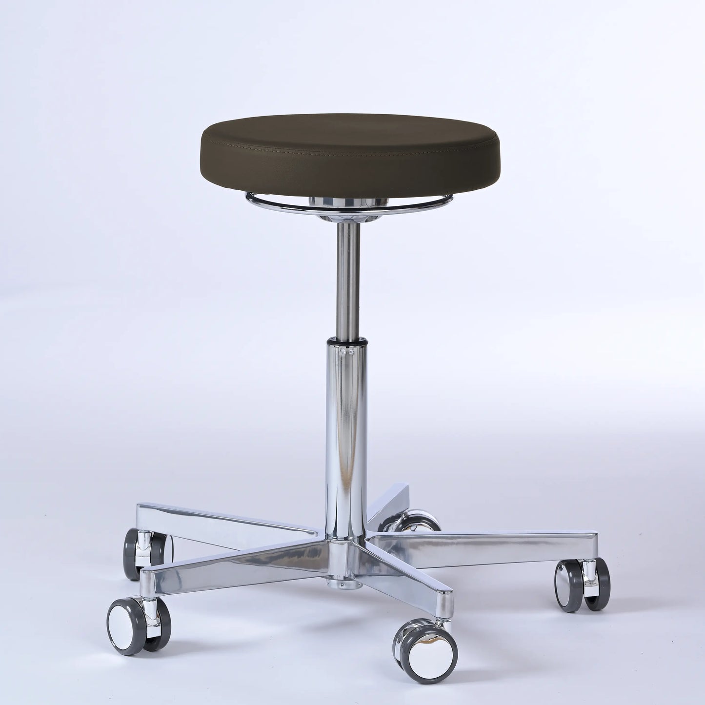 Drehhocker Lantinus – Gestell chrom mit Rollen -  - Activeform