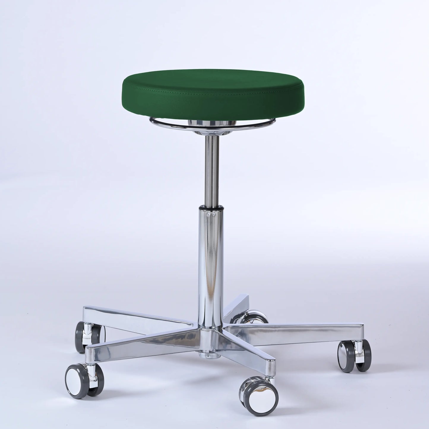 Drehhocker Lantinus – Gestell chrom mit Rollen -  - Activeform
