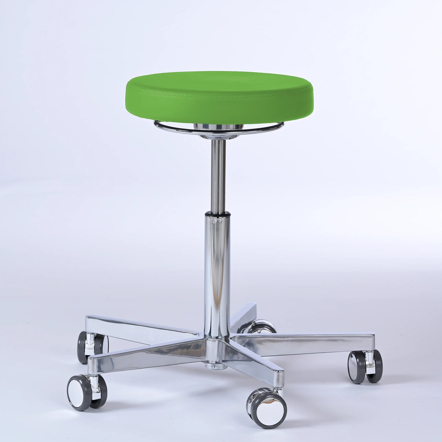 Drehhocker Lantinus – Gestell chrom mit Rollen -  - Activeform