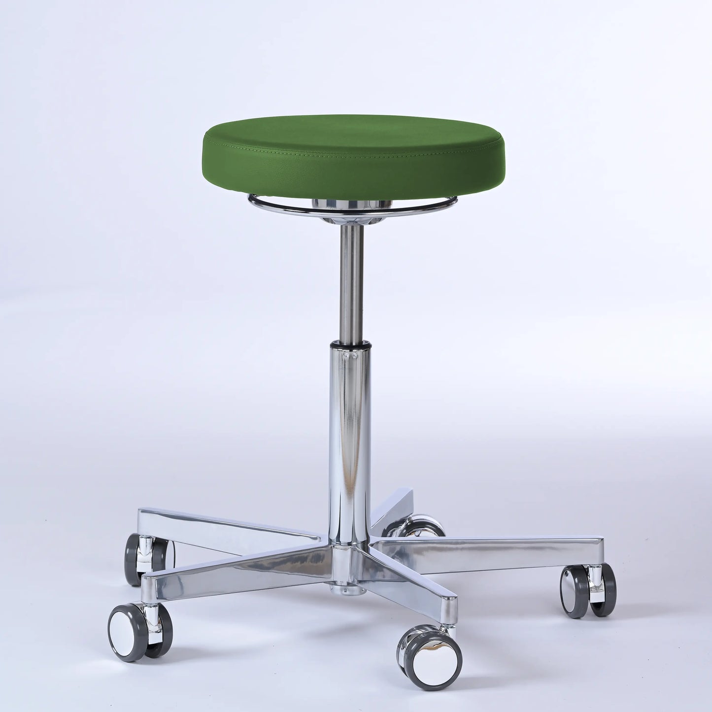 Drehhocker Lantinus – Gestell chrom mit Rollen -  - Activeform