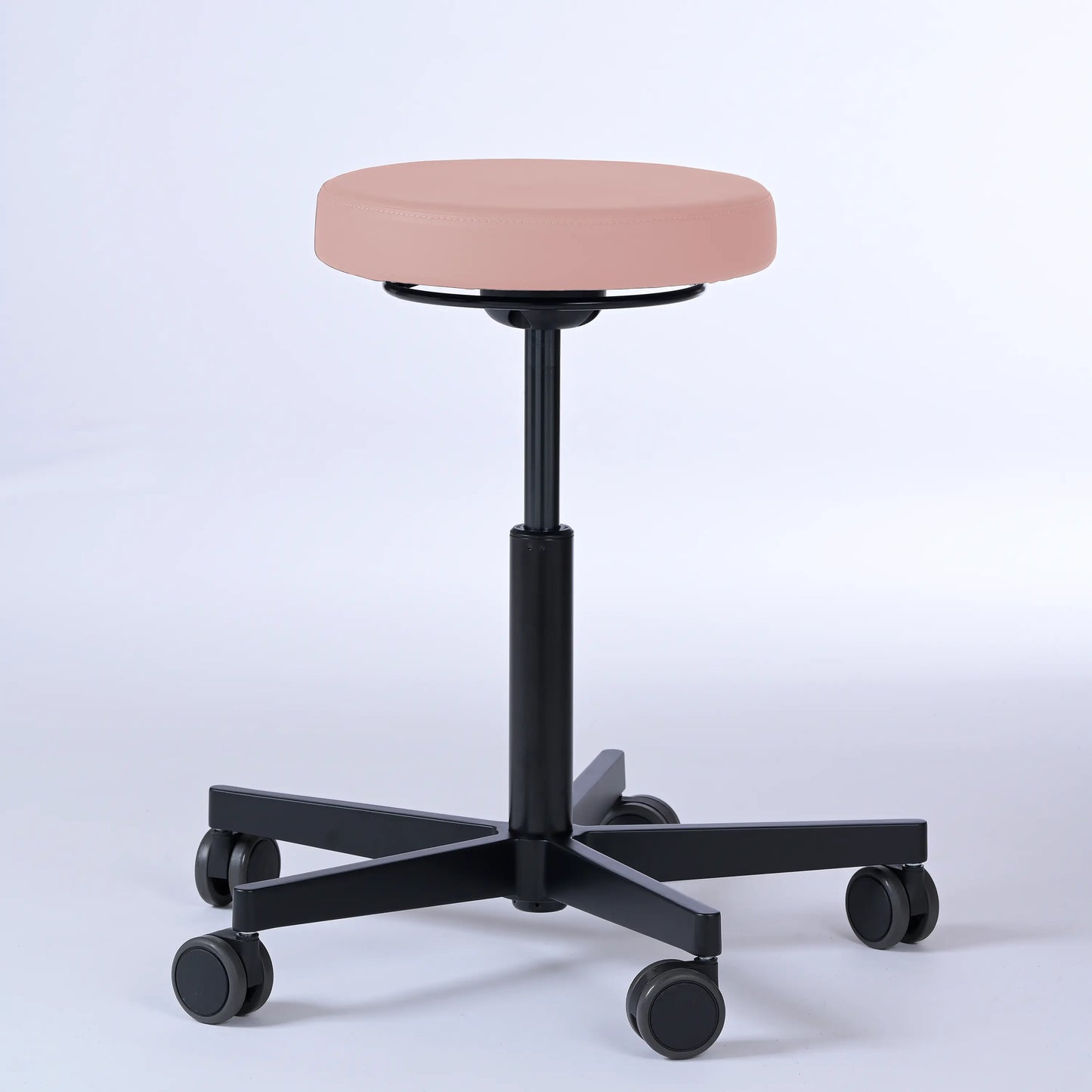 Drehhocker Lantinus – Gestell Aluminium mit Rollen -  - Activeform