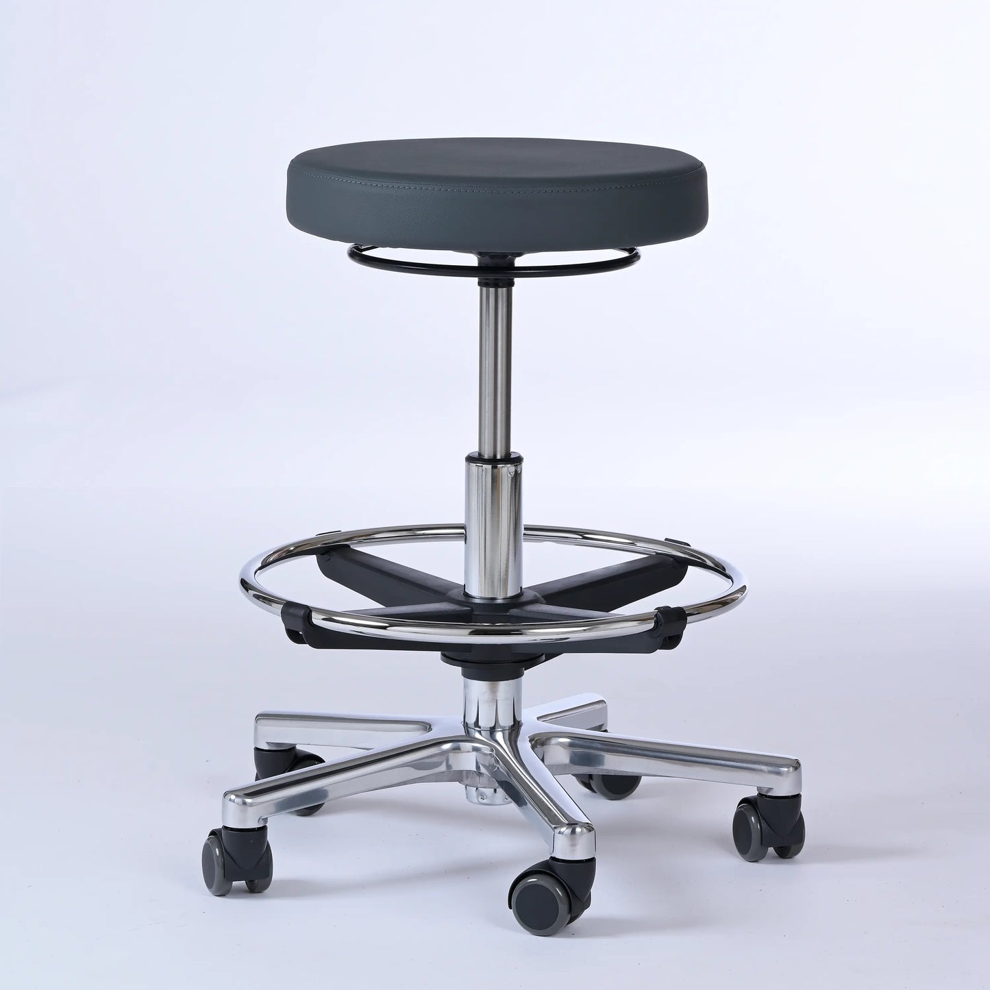 Praxishocker Actiform - Gestell Aluminium mit Rollen -  - Activeform