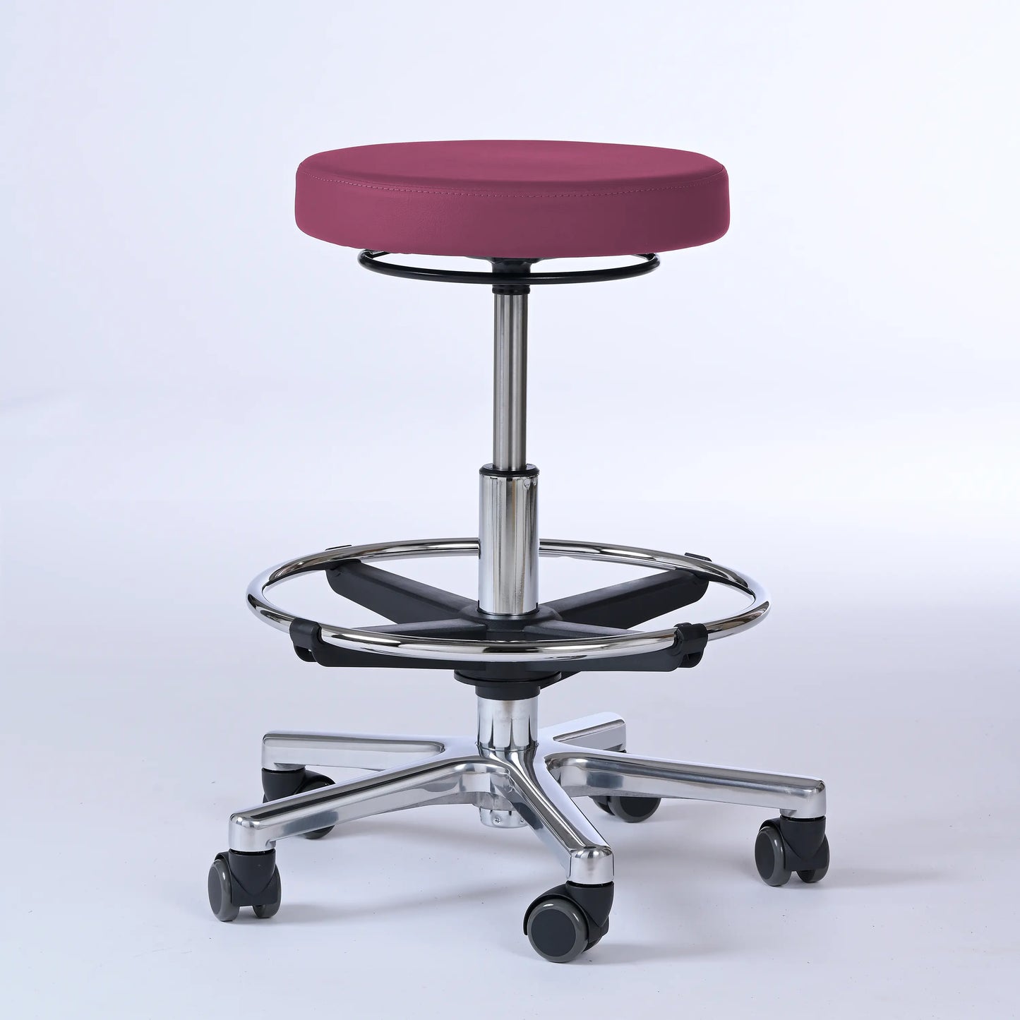Praxishocker Actiform - Gestell Aluminium mit Rollen -  - Activeform