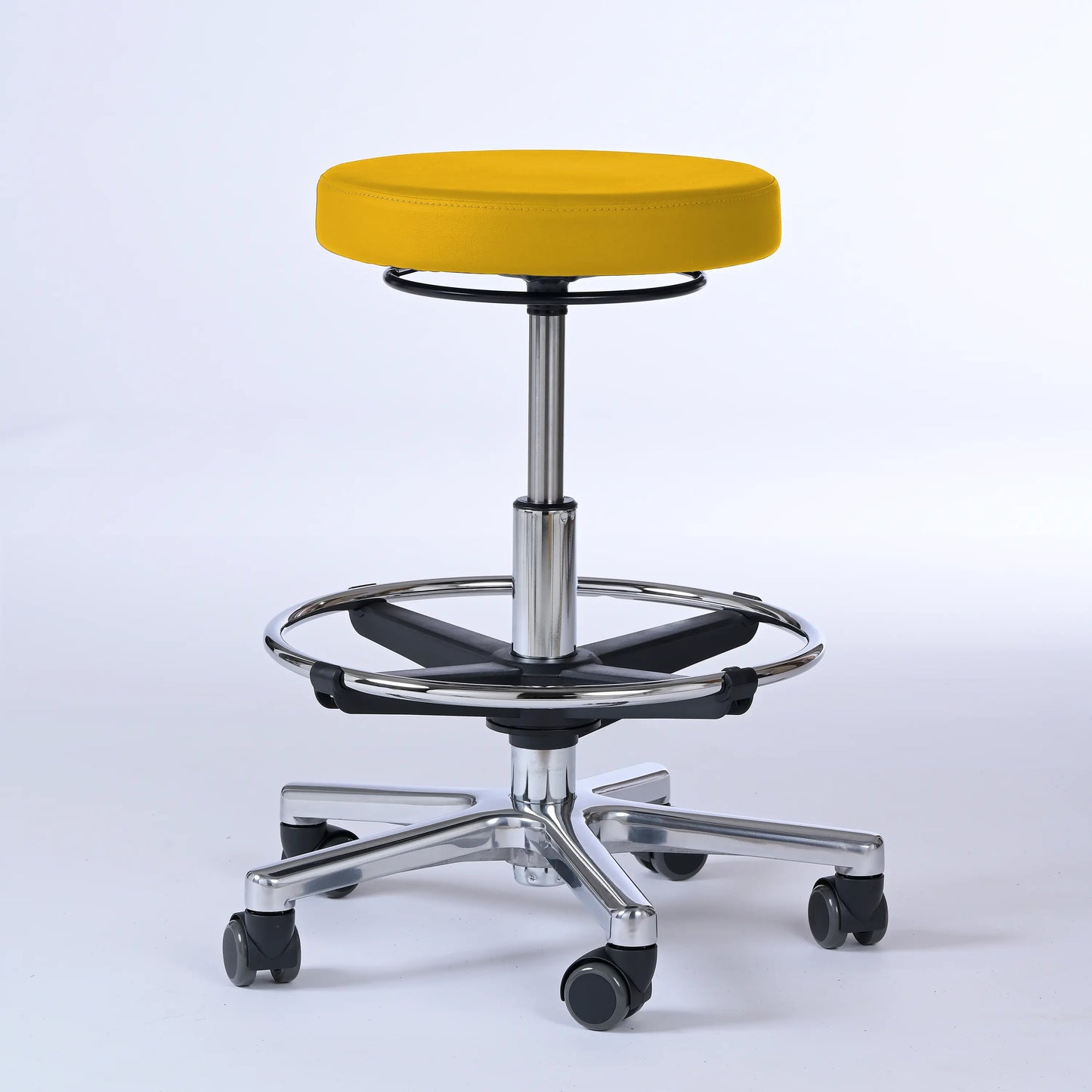 Praxishocker Actiform - Gestell Aluminium mit Rollen -  - Activeform