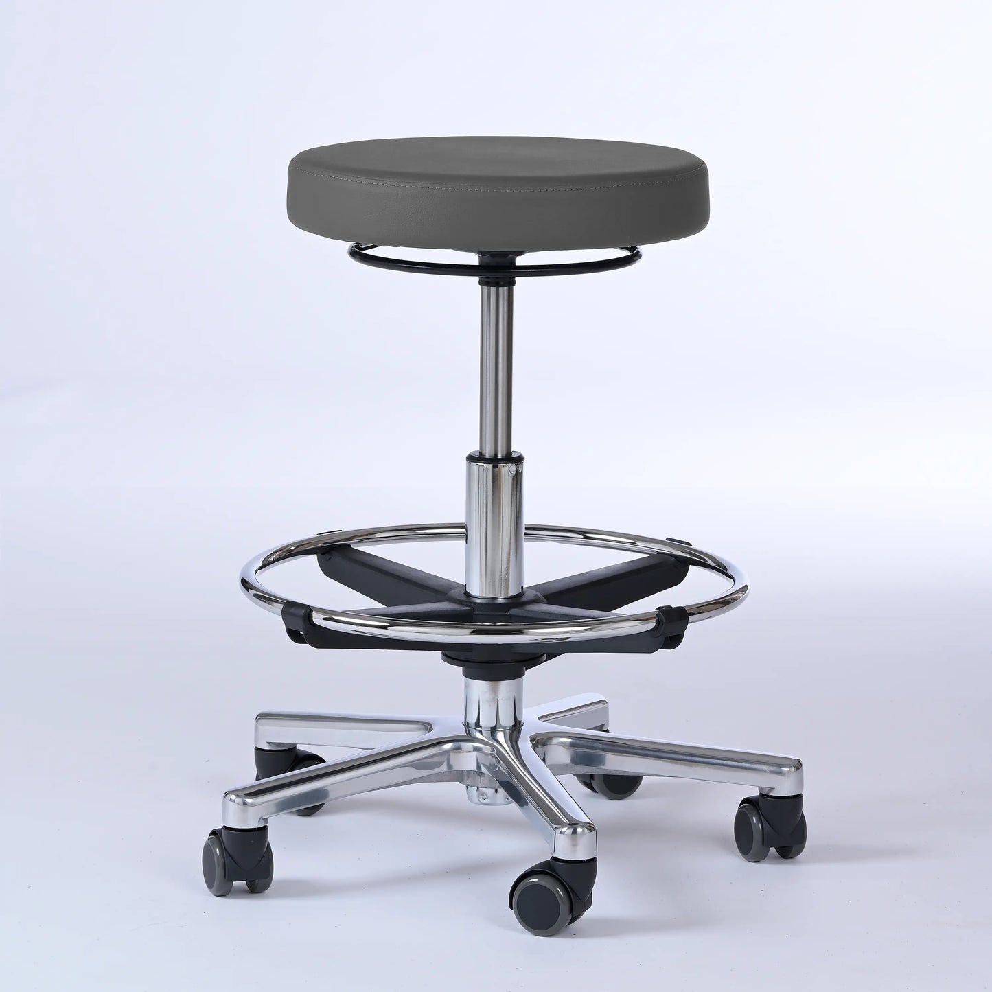 Praxishocker Actiform - Gestell Aluminium mit Rollen -  - Activeform