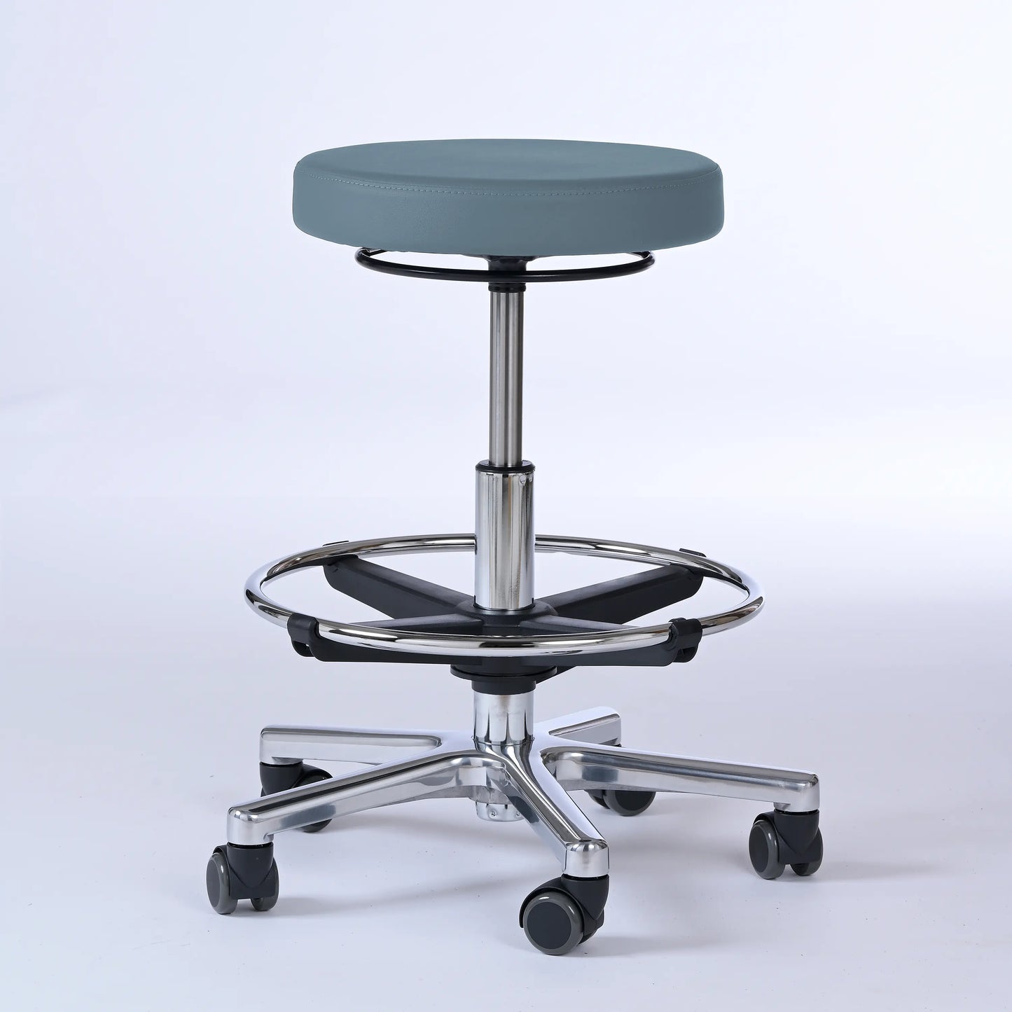 Praxishocker Actiform - Gestell Aluminium mit Rollen -  - Activeform