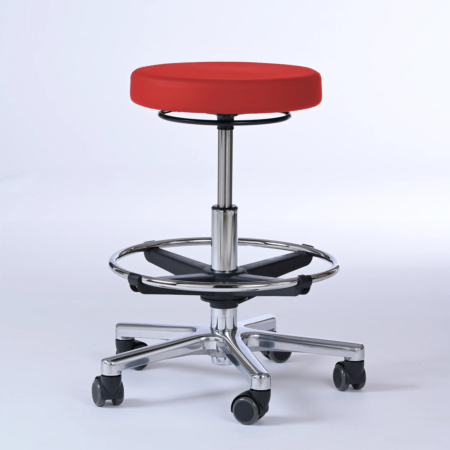 Praxishocker Actiform - Gestell Aluminium mit Rollen -  - Activeform