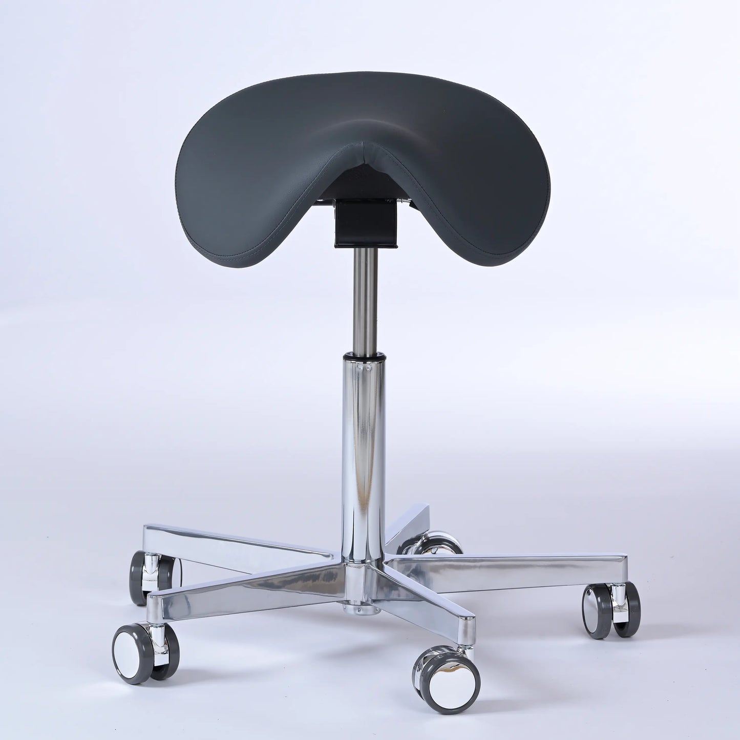 Sattelhocker Garwin – Gestell chrom mit Rollen -  - Activeform
