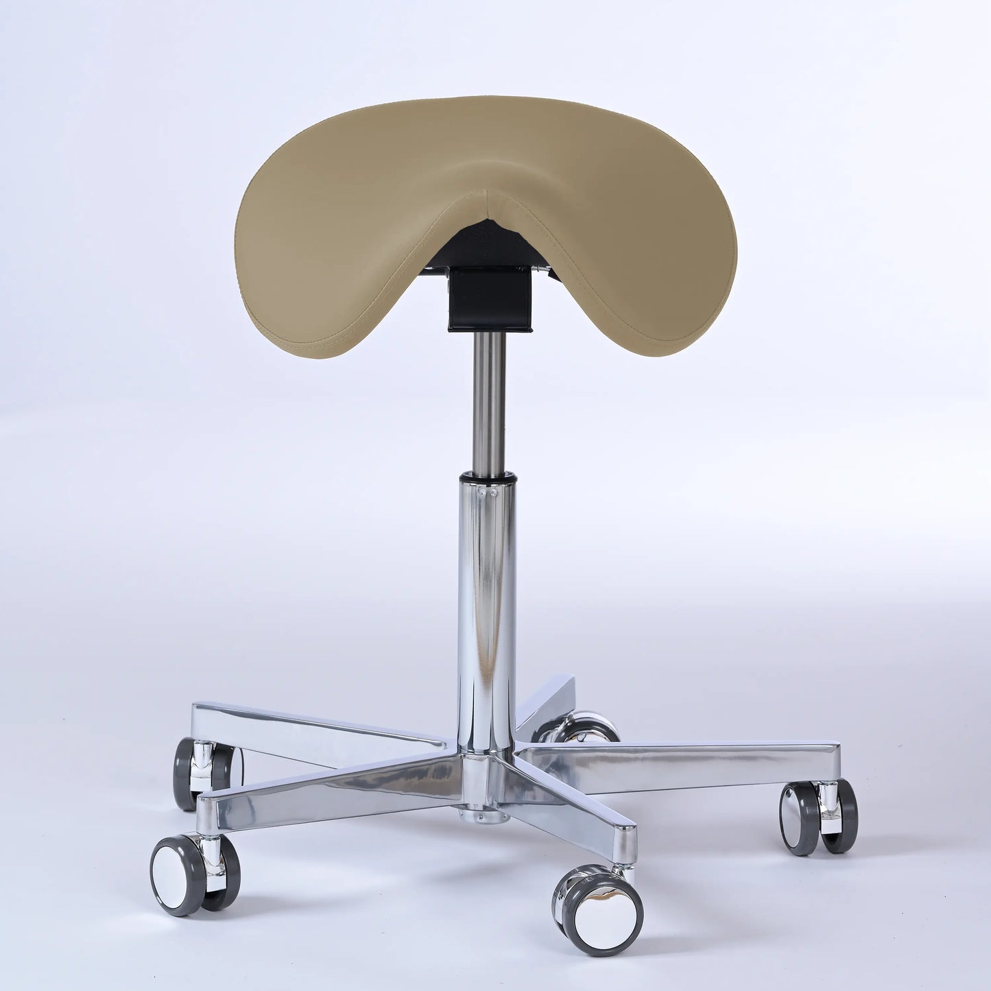 Sattelhocker Garwin – Gestell chrom mit Rollen -  - Activeform