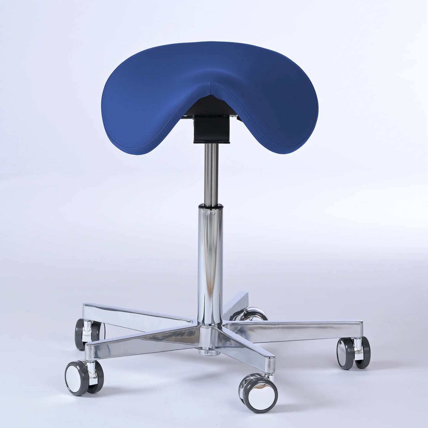Sattelhocker Garwin – Gestell chrom mit Rollen -  - Activeform