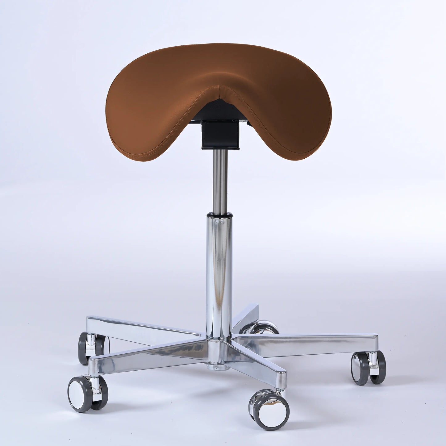 Sattelhocker Garwin – Gestell chrom mit Rollen -  - Activeform