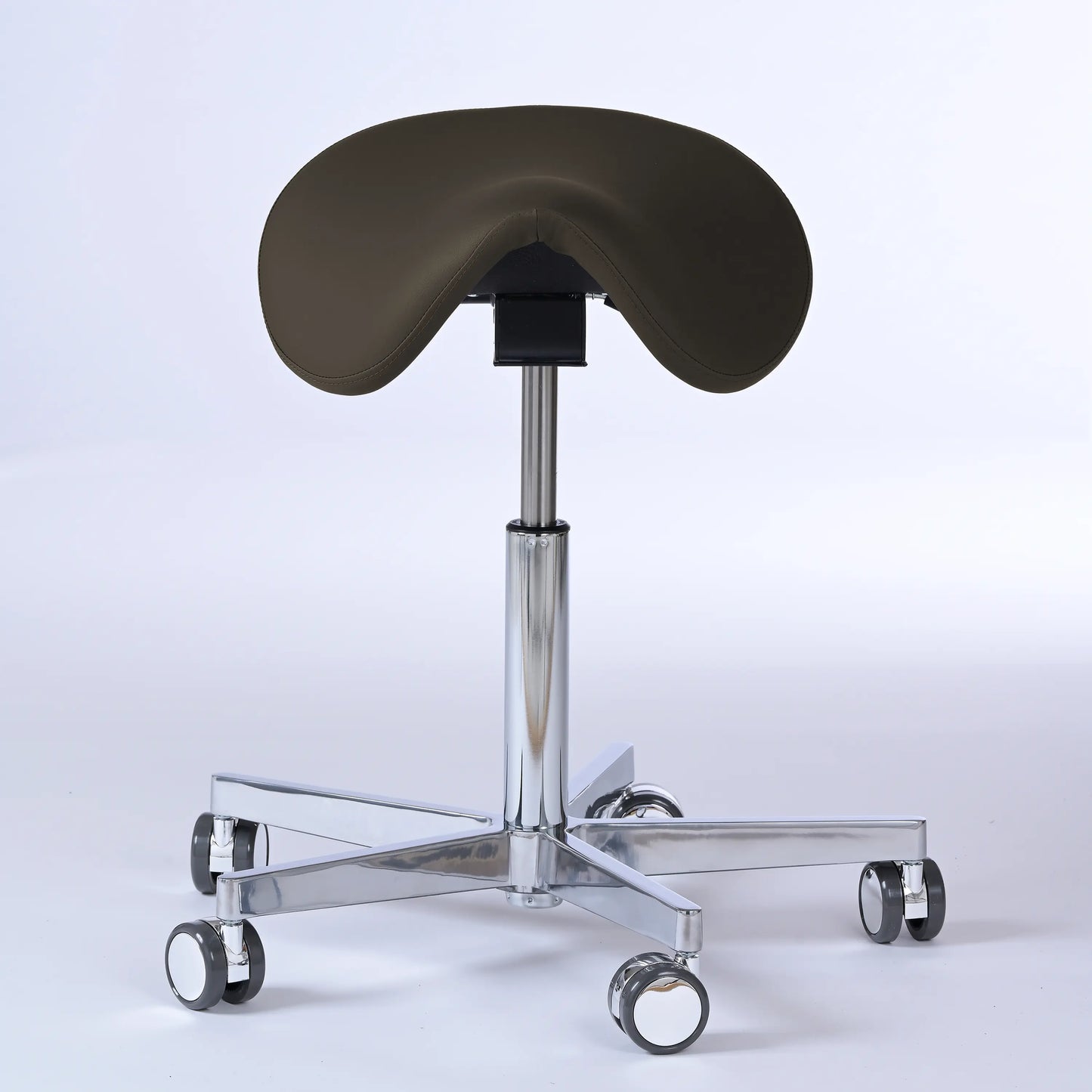 Sattelhocker Garwin – Gestell chrom mit Rollen -  - Activeform