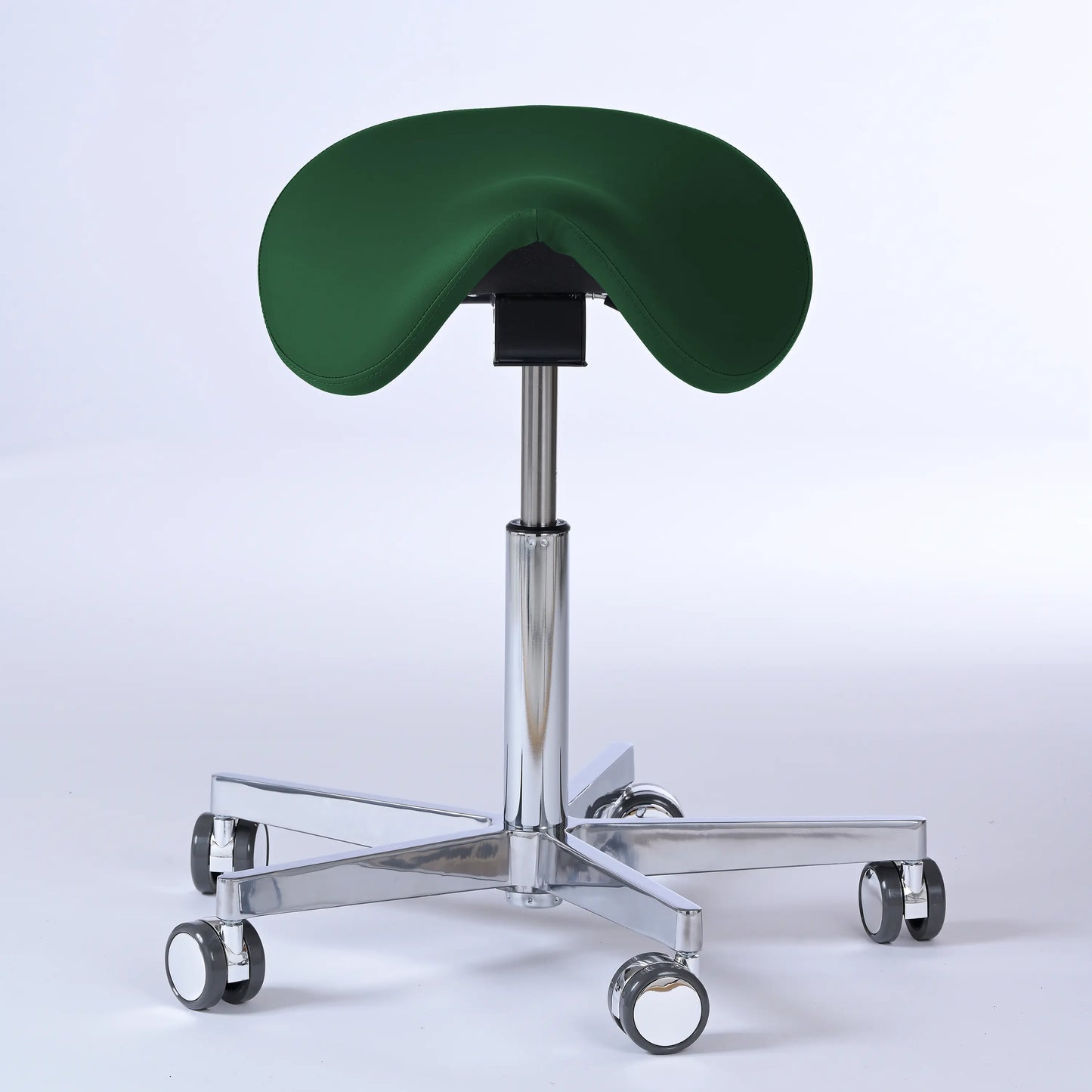 Sattelhocker Garwin – Gestell chrom mit Rollen -  - Activeform