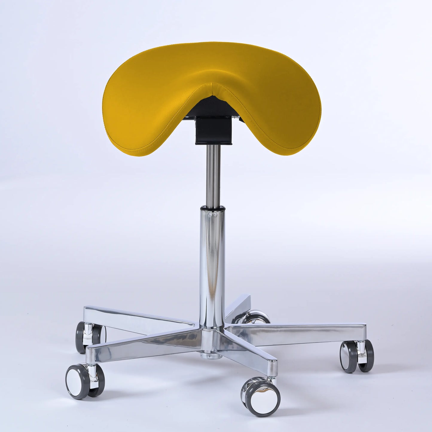 Sattelhocker Garwin – Gestell chrom mit Rollen -  - Activeform