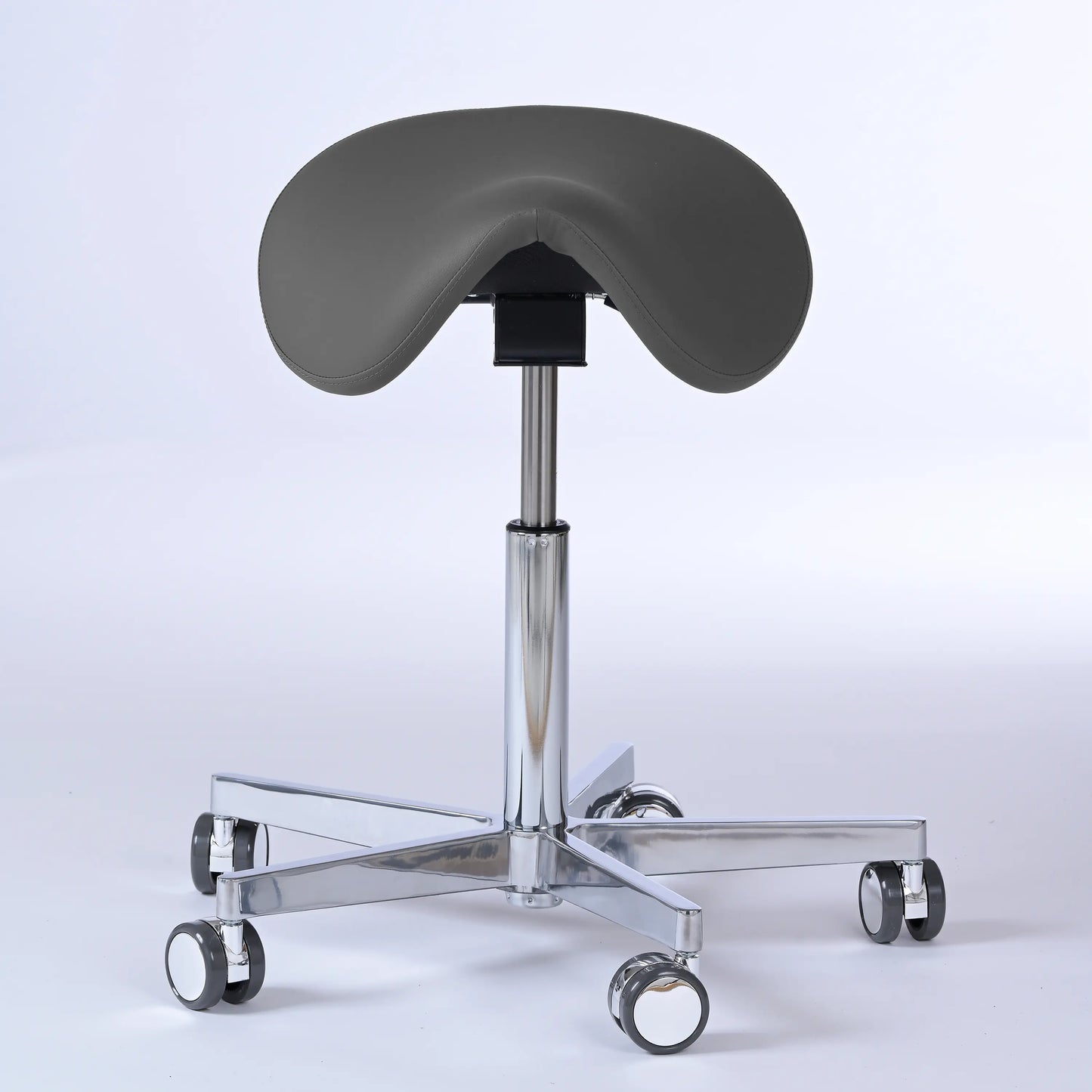 Sattelhocker Garwin – Gestell chrom mit Rollen -  - Activeform