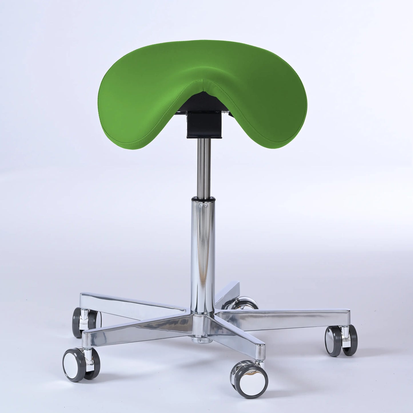 Sattelhocker Garwin – Gestell chrom mit Rollen -  - Activeform