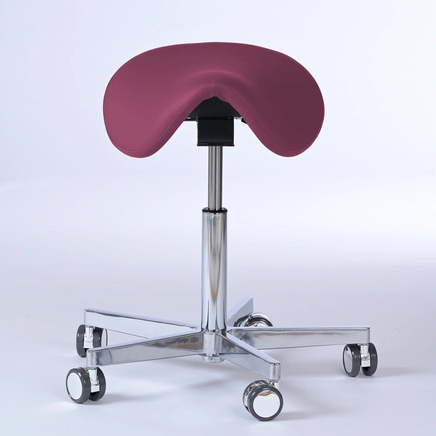 Sattelhocker Garwin – Gestell chrom mit Rollen -  - Activeform
