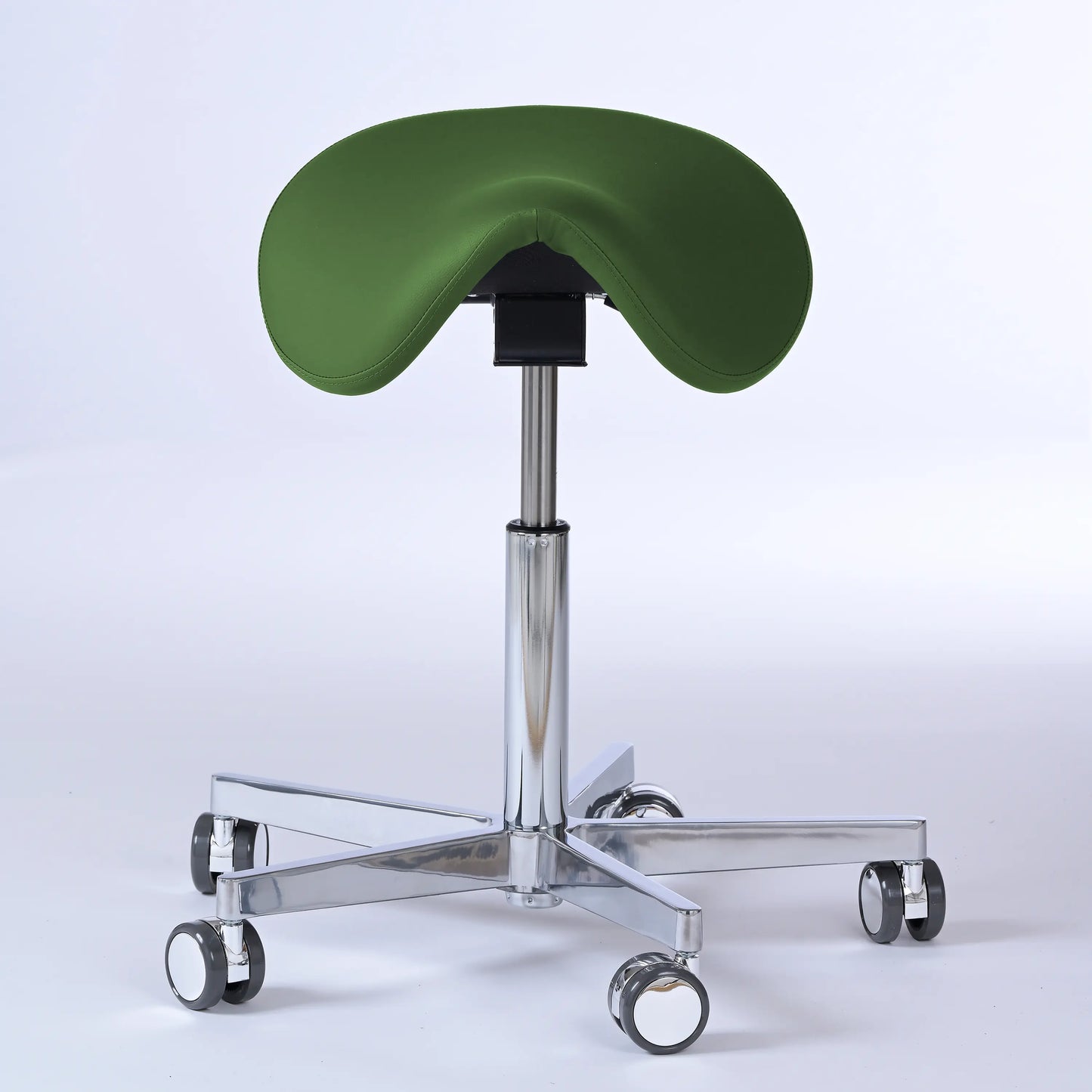 Sattelhocker Garwin – Gestell chrom mit Rollen -  - Activeform