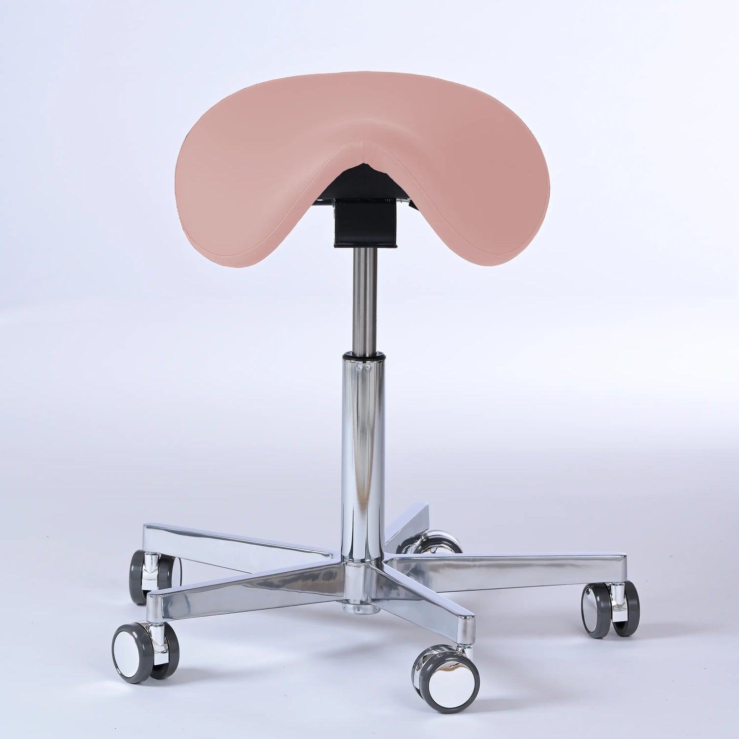 Sattelhocker Garwin – Gestell chrom mit Rollen -  - Activeform
