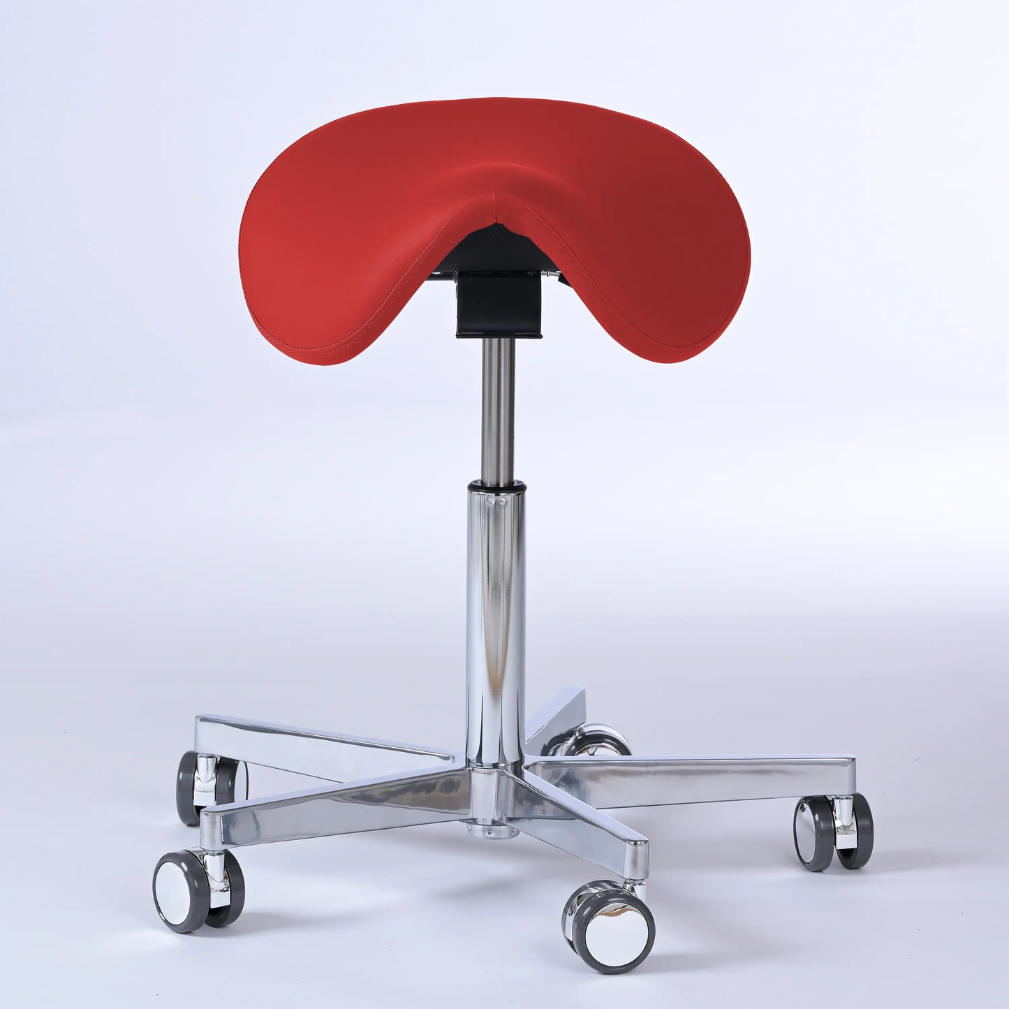 Sattelhocker Garwin – Gestell chrom mit Rollen -  - Activeform