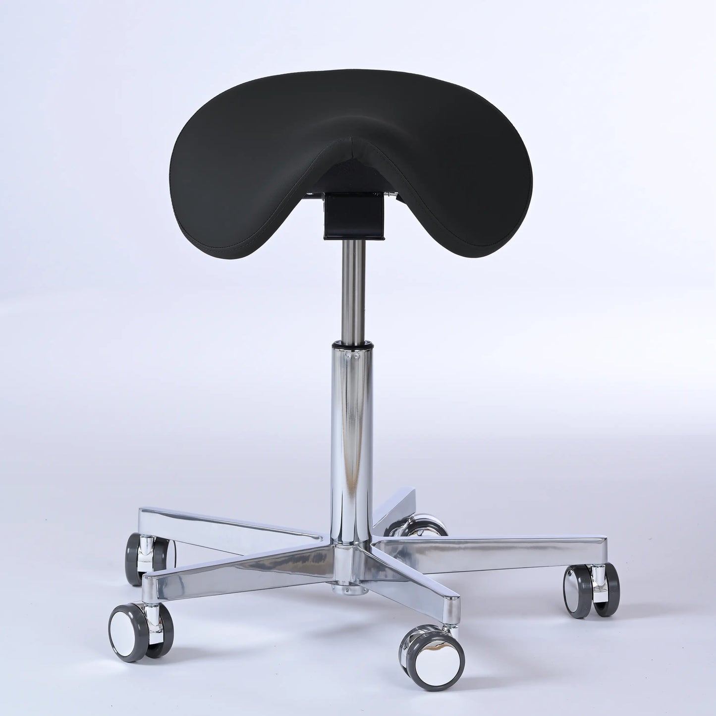 Sattelhocker Garwin – Gestell chrom mit Rollen -  - Activeform