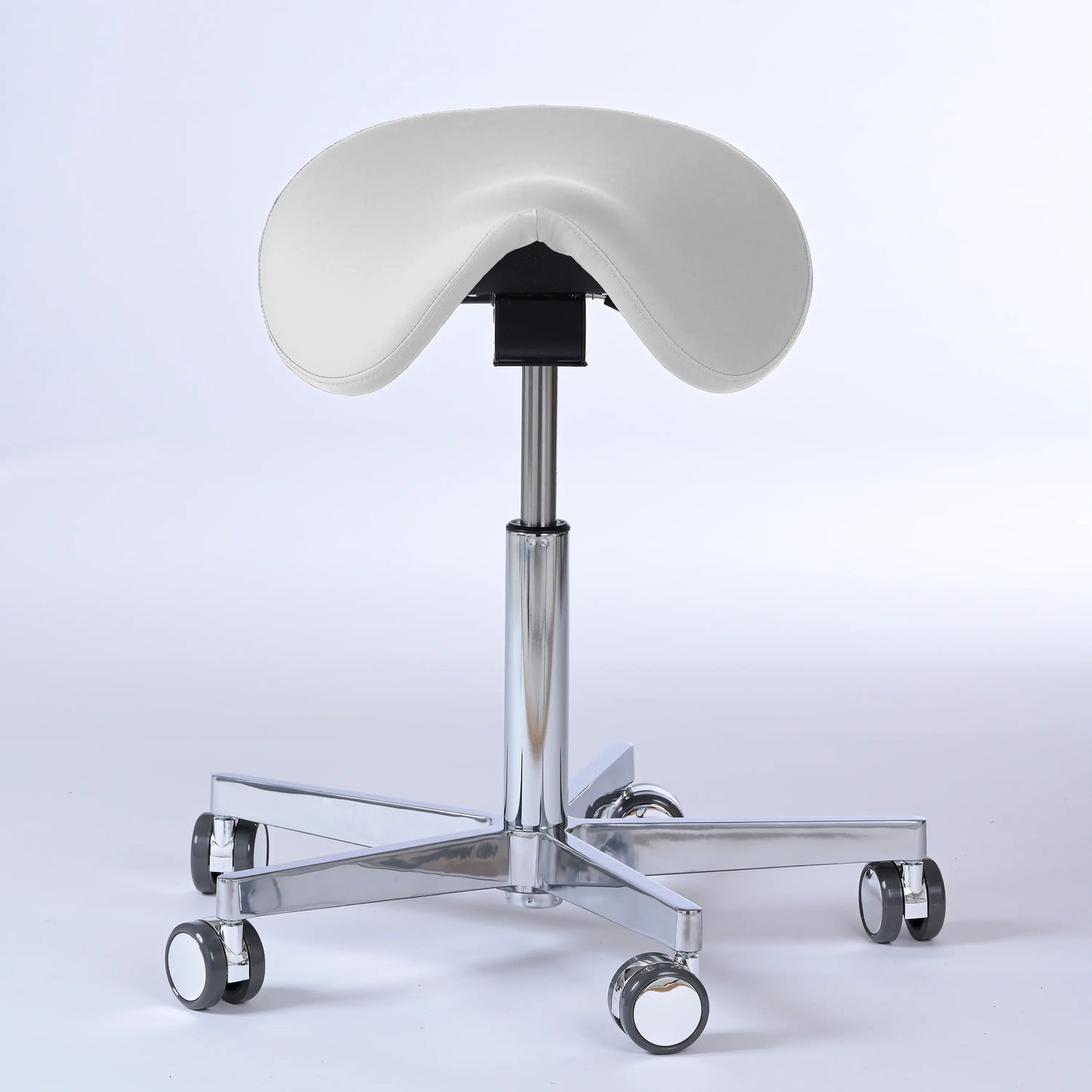 Sattelhocker Garwin – Gestell chrom mit Rollen -  - Activeform