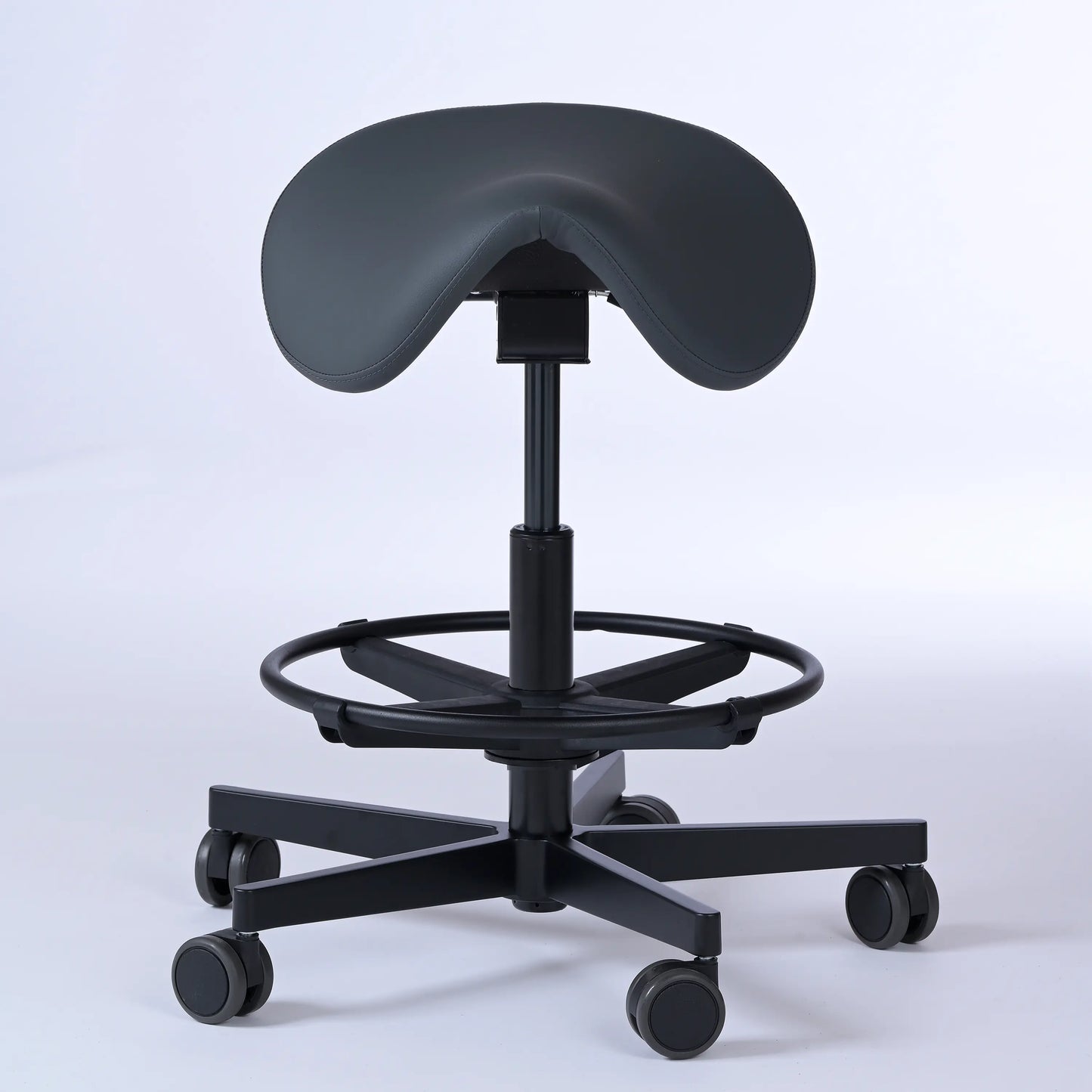 Sattelhocker Garwin – Gestell Aluminium mit Rollen -  - Activeform