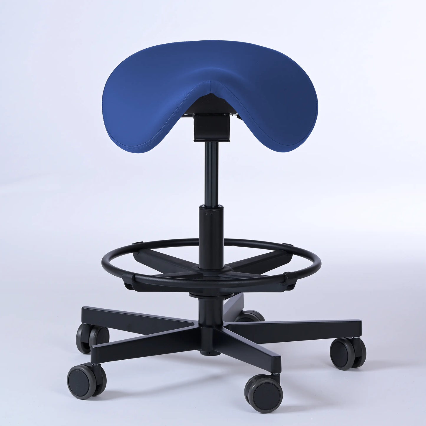 Sattelhocker Garwin – Gestell Aluminium mit Rollen -  - Activeform