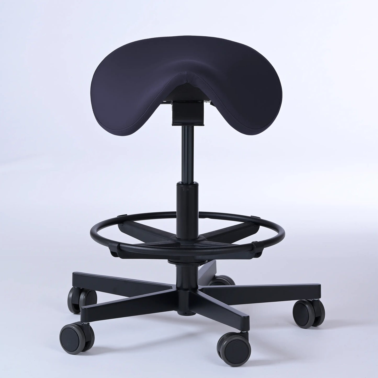 Sattelhocker Garwin – Gestell Aluminium mit Rollen -  - Activeform