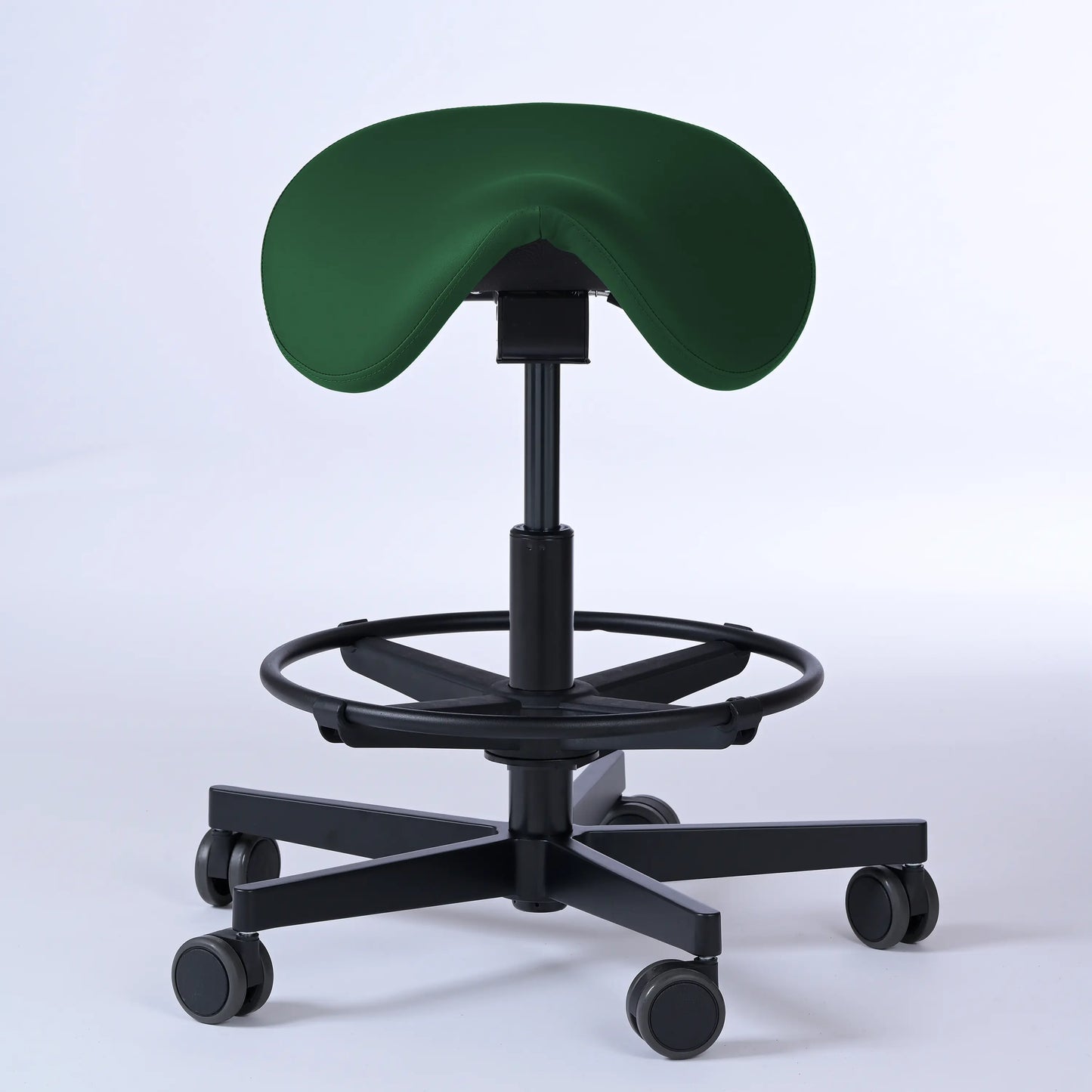 Sattelhocker Garwin – Gestell Aluminium mit Rollen -  - Activeform