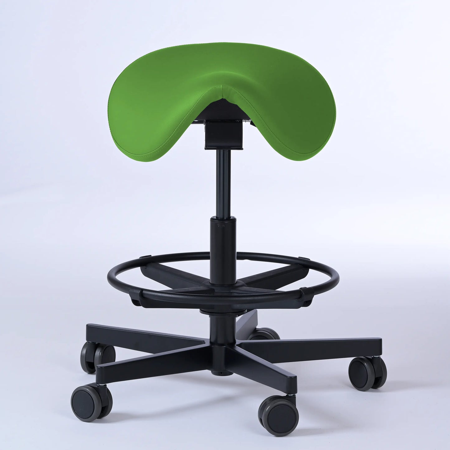Sattelhocker Garwin – Gestell Aluminium mit Rollen -  - Activeform