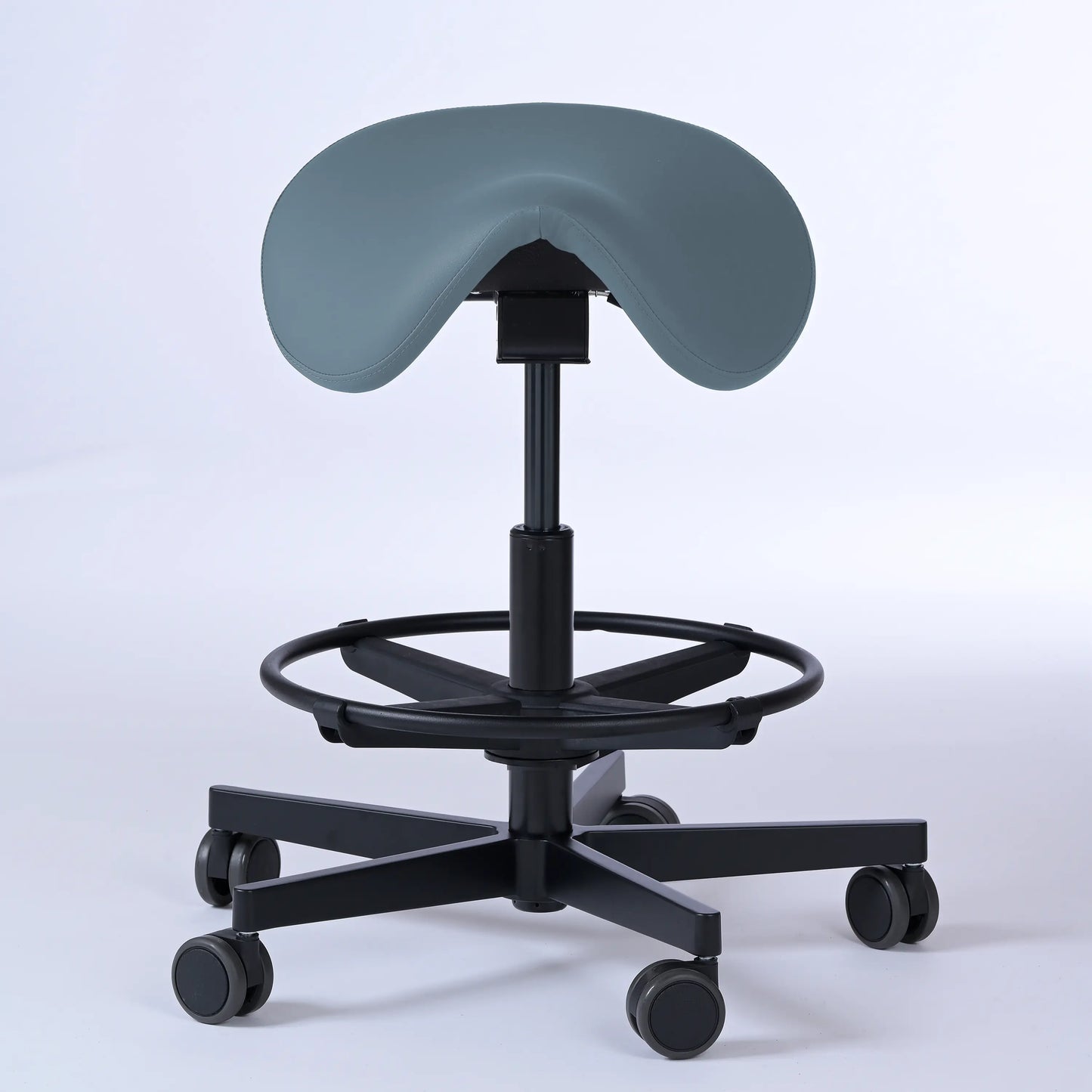 Sattelhocker Garwin – Gestell Aluminium mit Rollen -  - Activeform