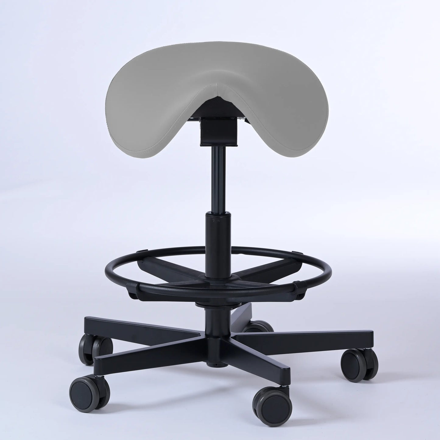 Sattelhocker Garwin – Gestell Aluminium mit Rollen -  - Activeform