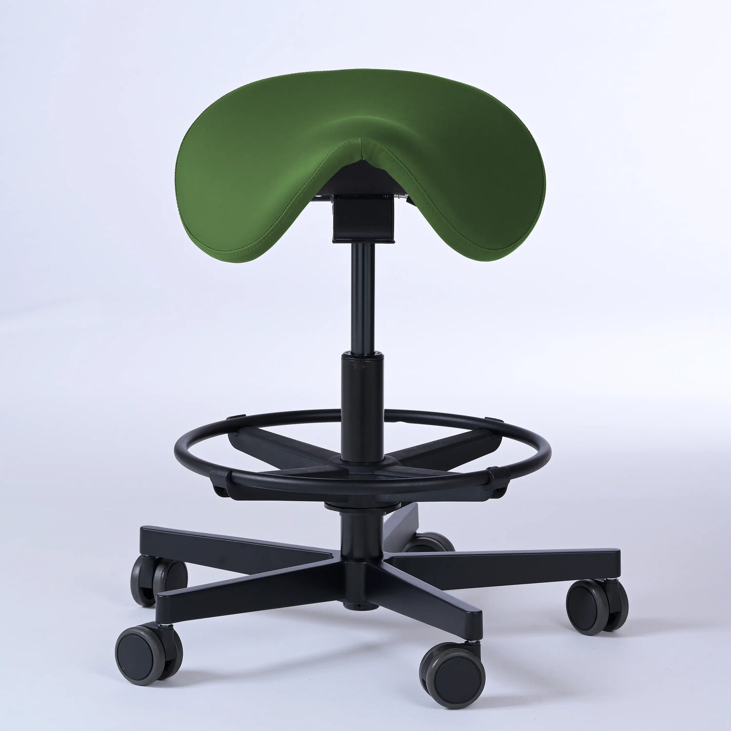 Sattelhocker Garwin – Gestell Aluminium mit Rollen -  - Activeform