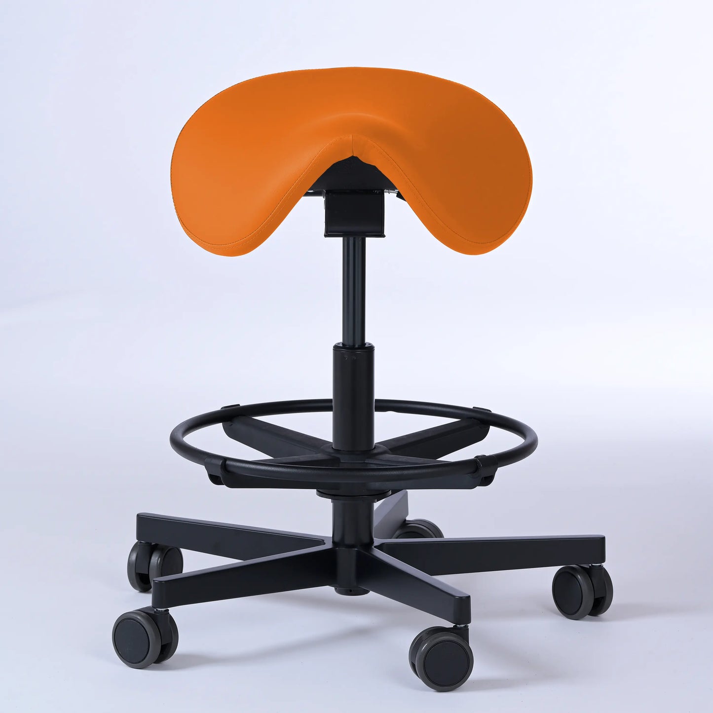 Sattelhocker Garwin – Gestell Aluminium mit Rollen -  - Activeform
