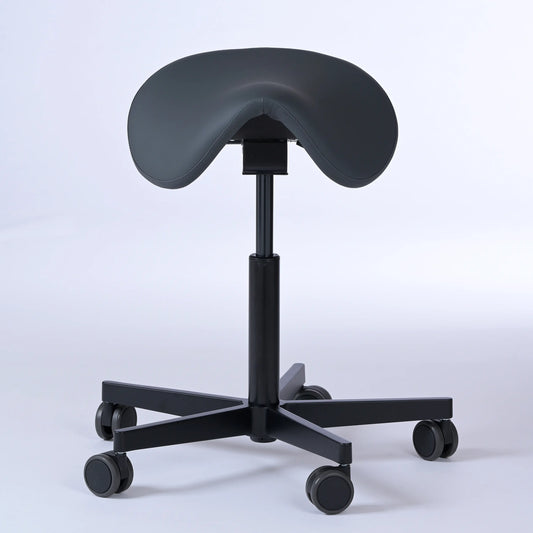 Sattelhocker Garwin – Gestell Aluminium mit Rollen -  - Activeform
