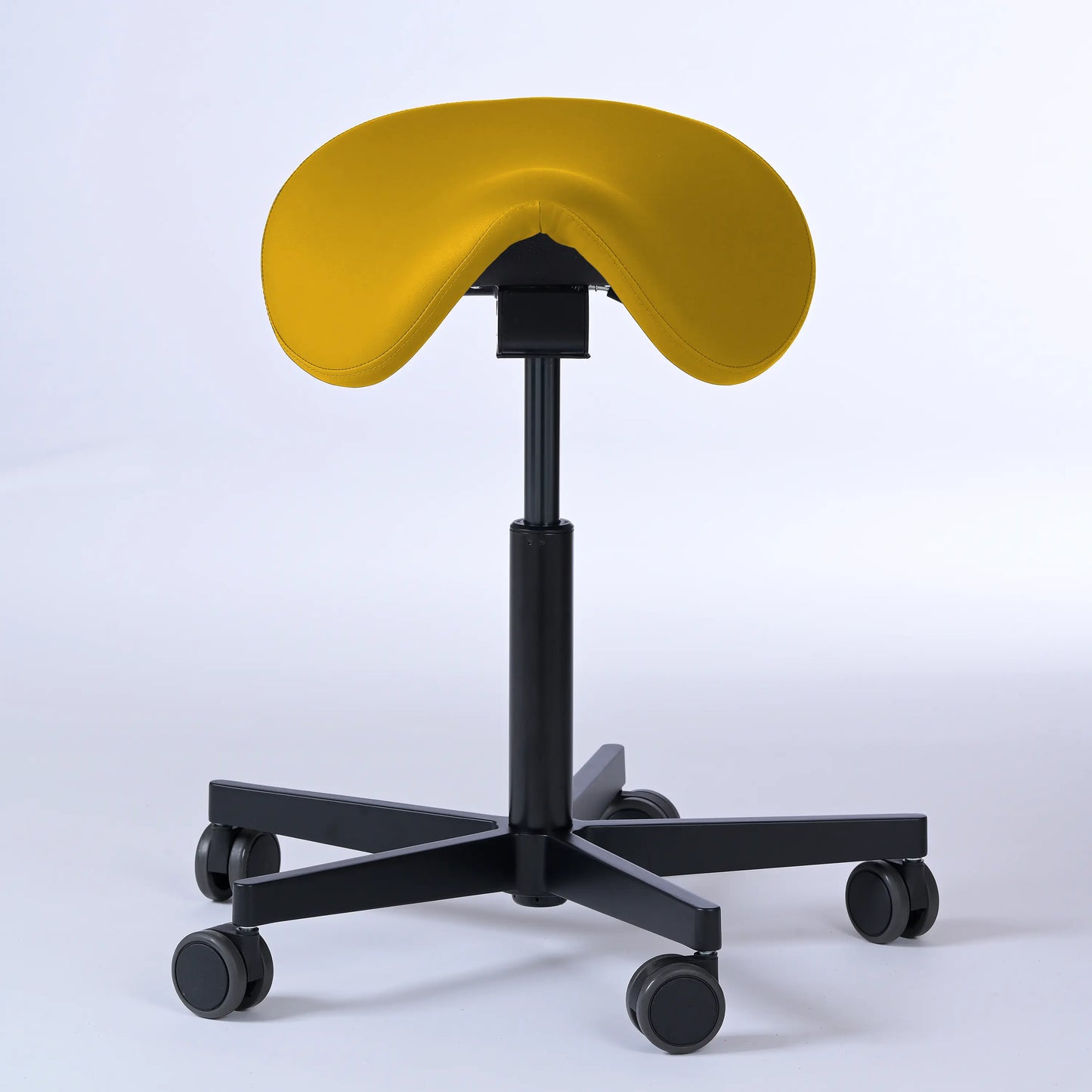 Sattelhocker Garwin – Gestell Aluminium mit Rollen -  - Activeform