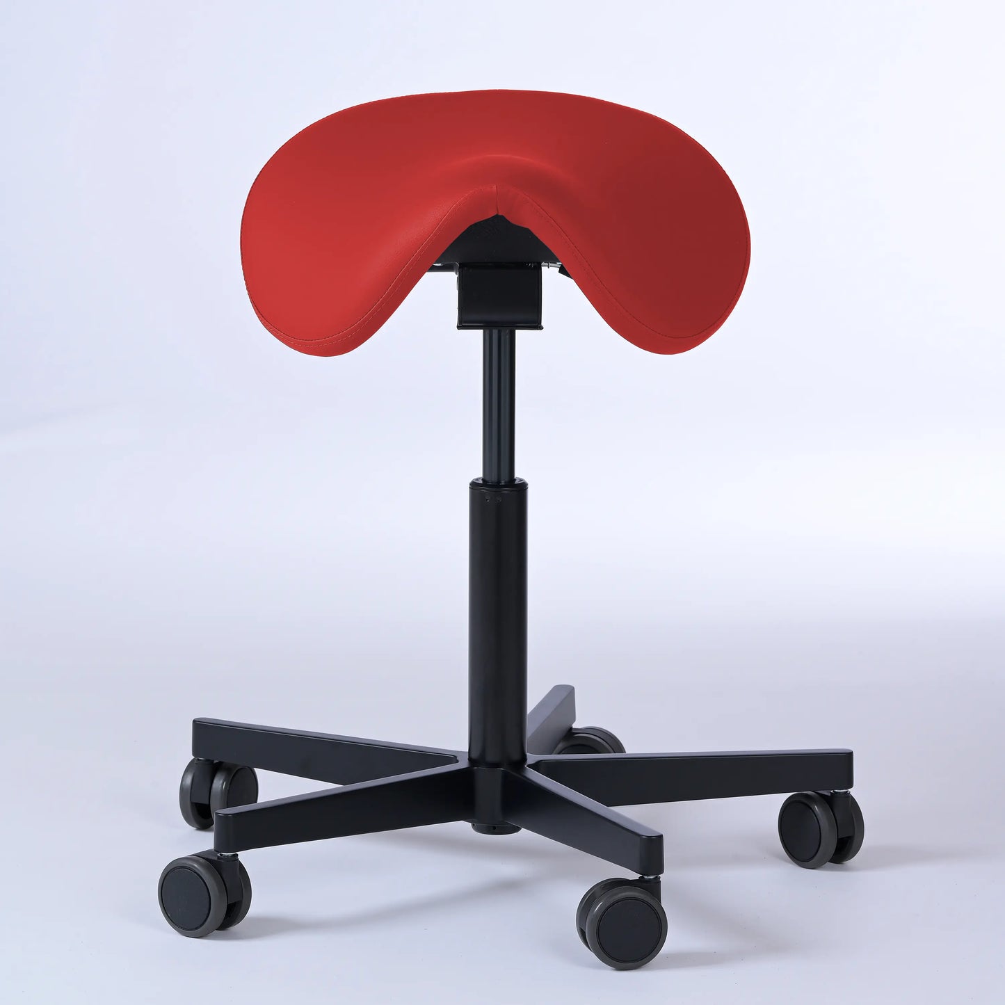 Sattelhocker Garwin – Gestell Aluminium mit Rollen -  - Activeform