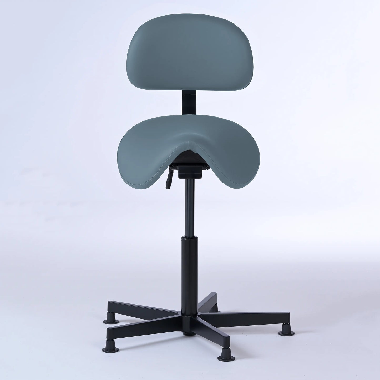 Stehhocker mit Rückenlehne Garwin – Gestell Aluminium mit Gleitern -  - Activeform